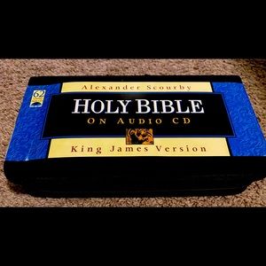 Holy Bible on audio cds- King James Version.